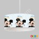 Mickey Mouse ve Mavi Puantiyeler Başlık Kılıfı