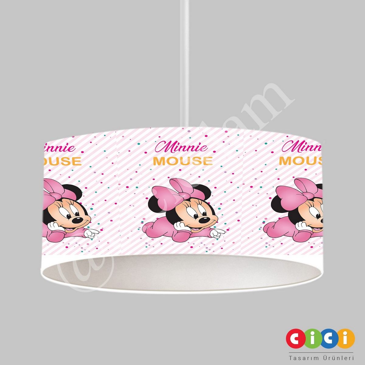 Minnie Mouse ve Puantiyeler Nevresim