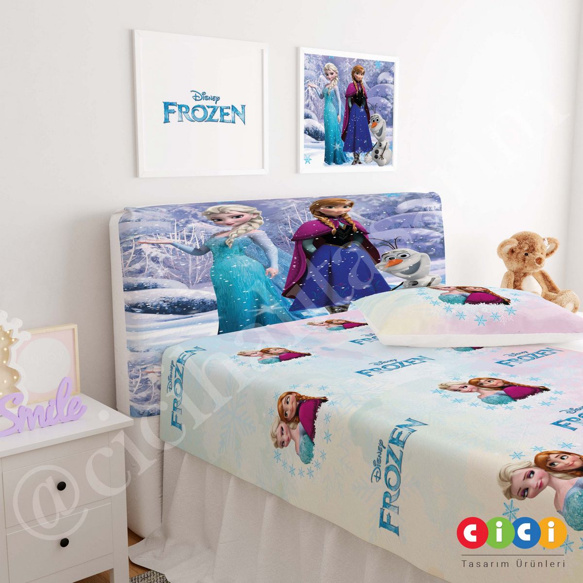 Frozen Elsa ve Anna Oyun Çadırı