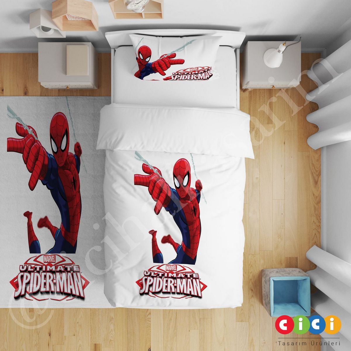 Marvel Ultımate Spiderman  Nevresim